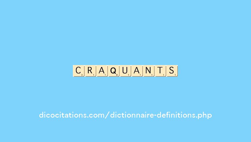 craquants craquants