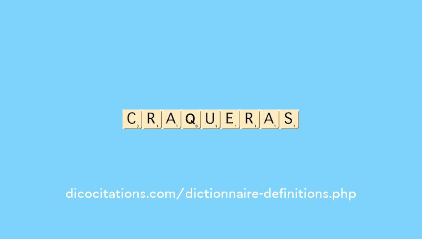 craqueras craqueras