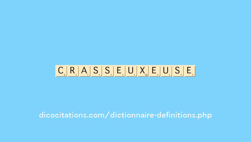 crasseux--euse