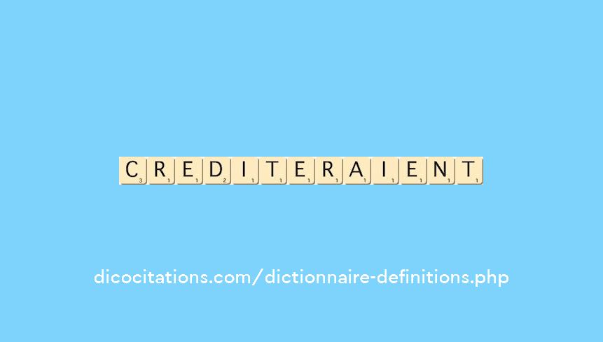 crediteraient crediteraient