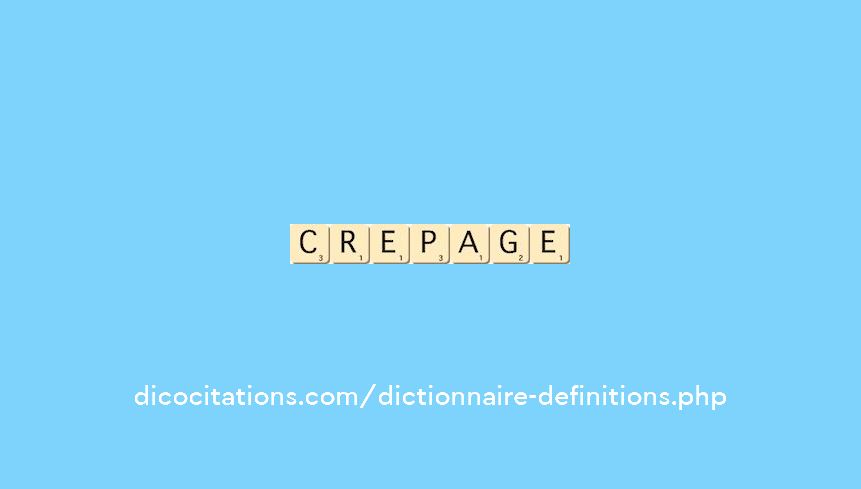 crepage crepage