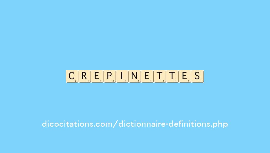crepinettes crepinettes