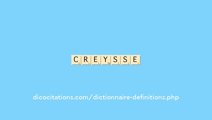 creysse