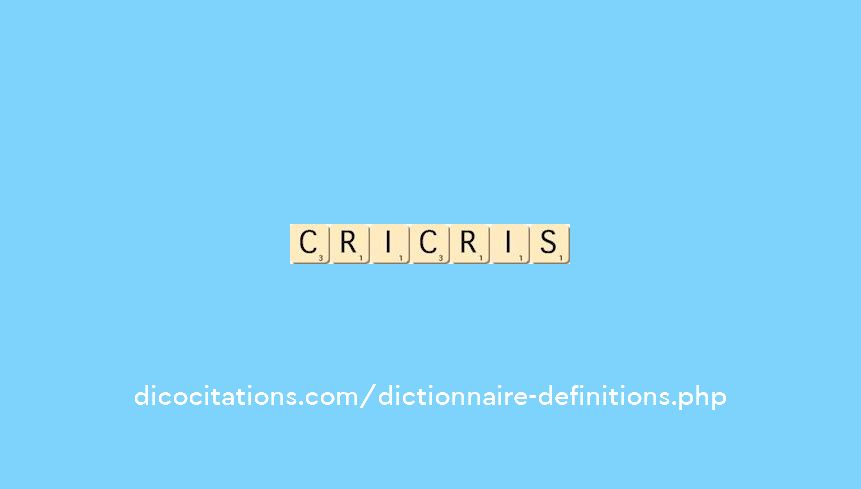 cricris cricris