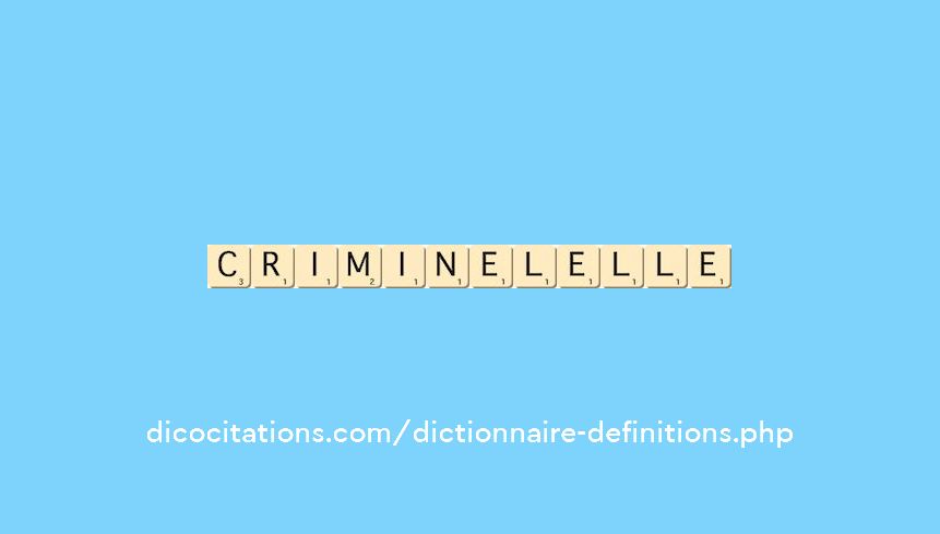 criminel--elle