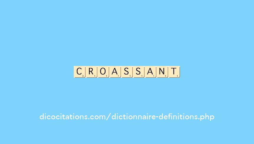 croassant croassant