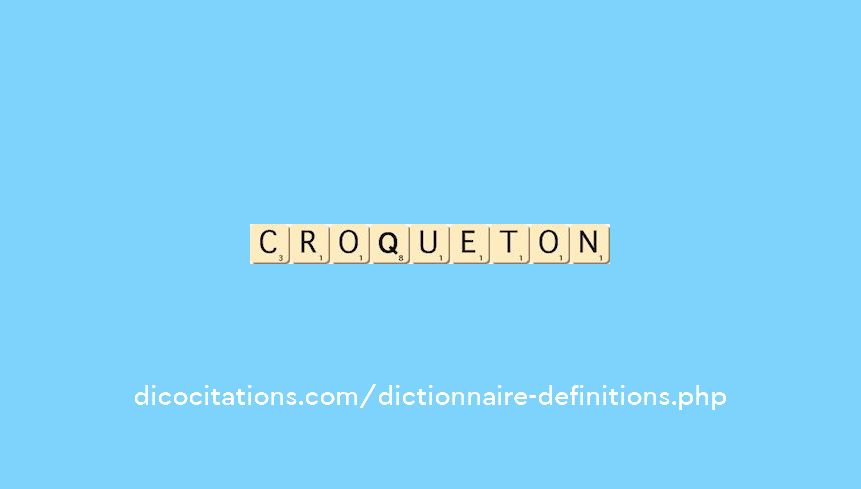croqueton