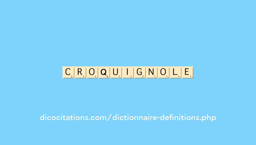 croquignole