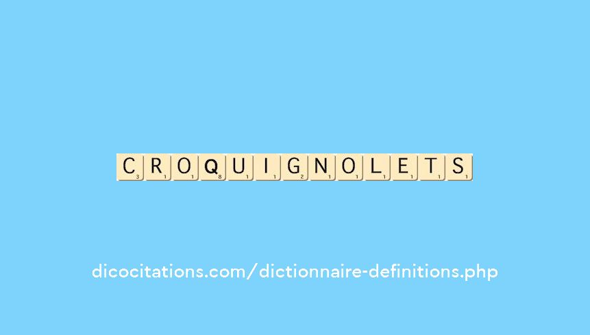 croquignolets croquignolets