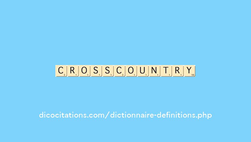 cross-country cross-country