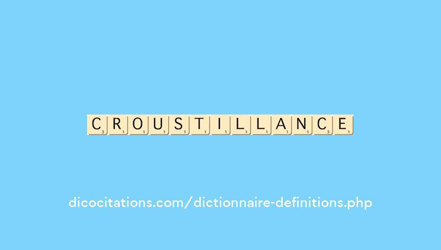 croustillance