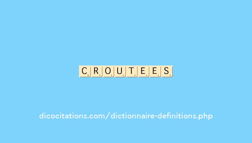 croutees croutees