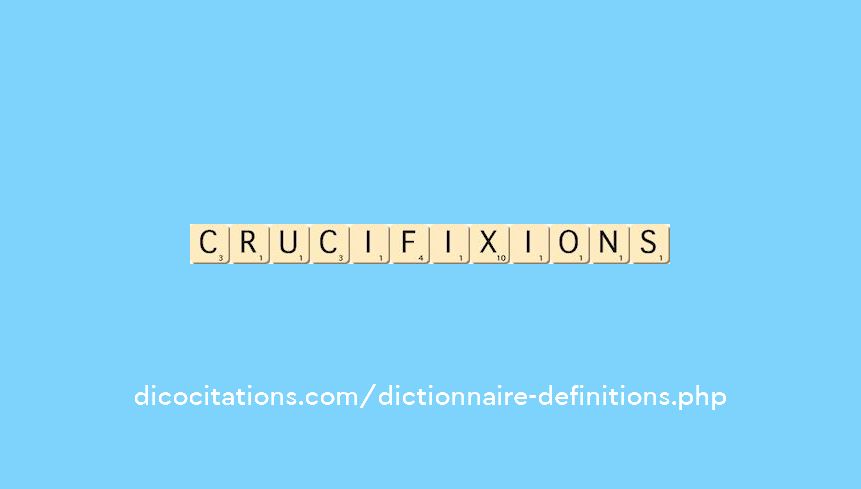 crucifixions crucifixions