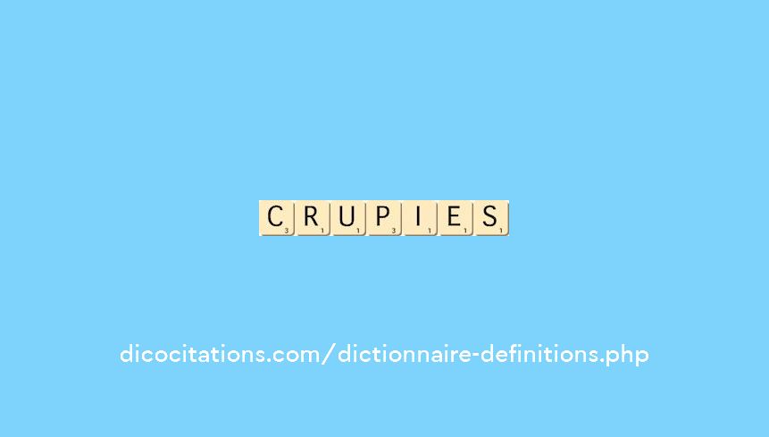 crupies