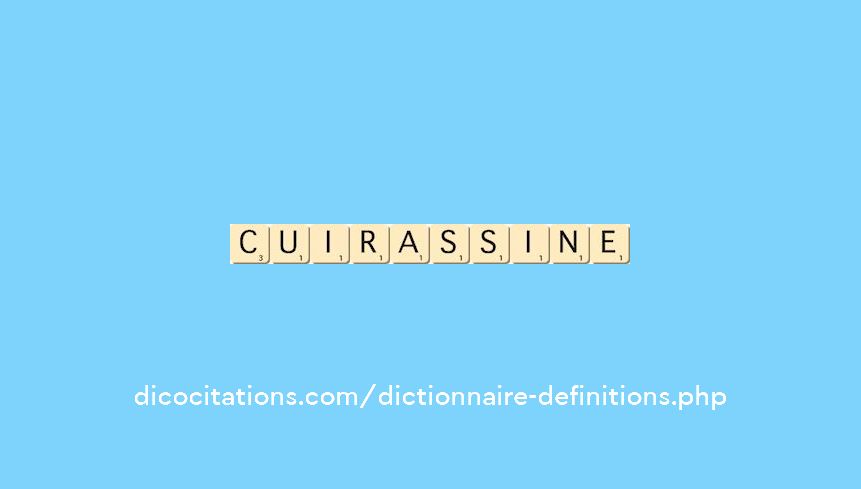 cuirassine
