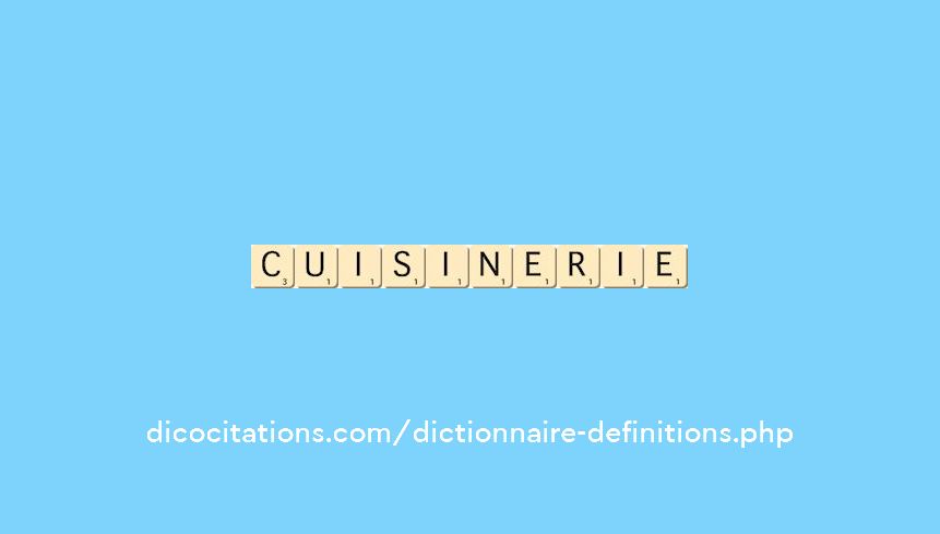 cuisinerie
