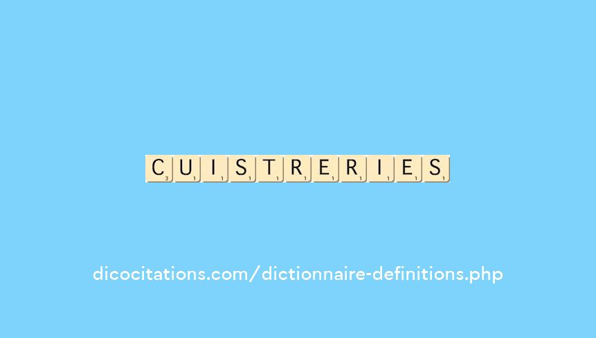 cuistreries cuistreries