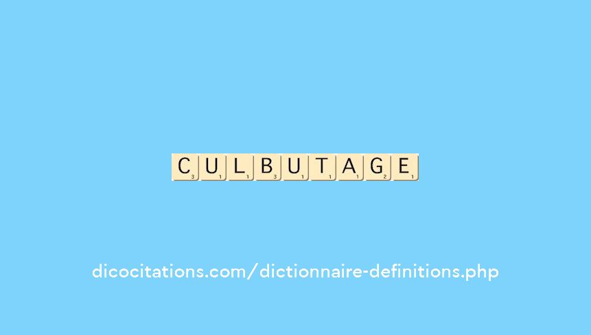 culbutage
