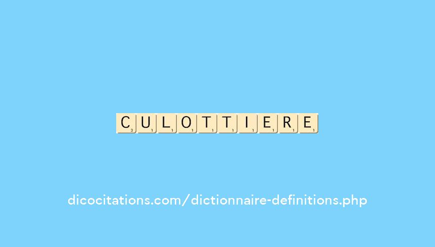 culottiere culottiere