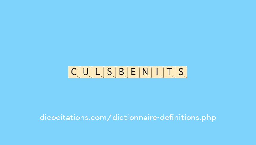 culs-benits culs-benits