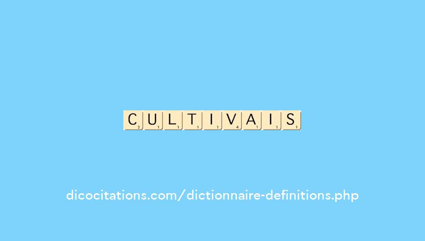 cultivais cultivais