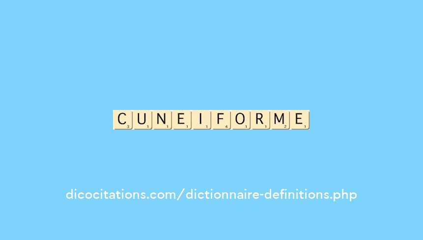 cuneiforme