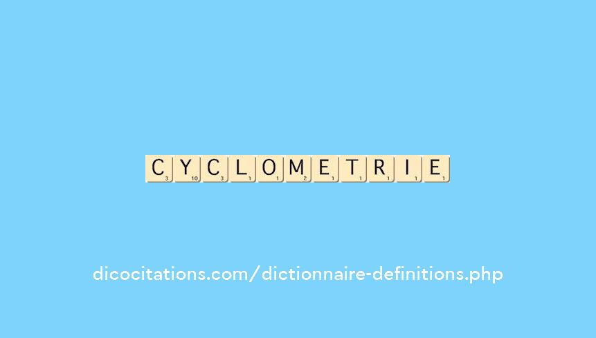 cyclometrie