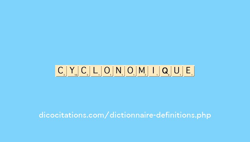 cyclonomique