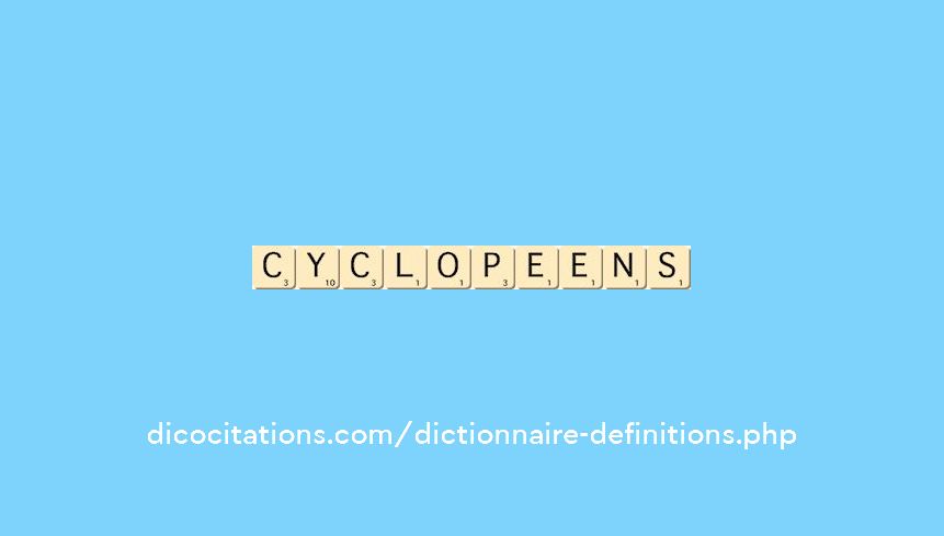 cyclopeens