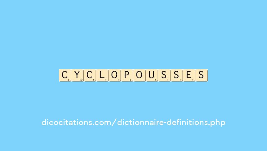 cyclopousses cyclopousses