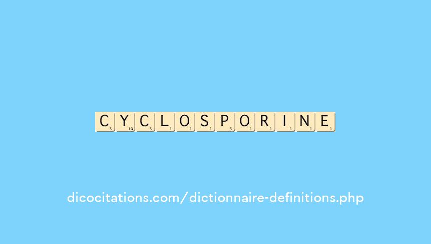 cyclosporine cyclosporine