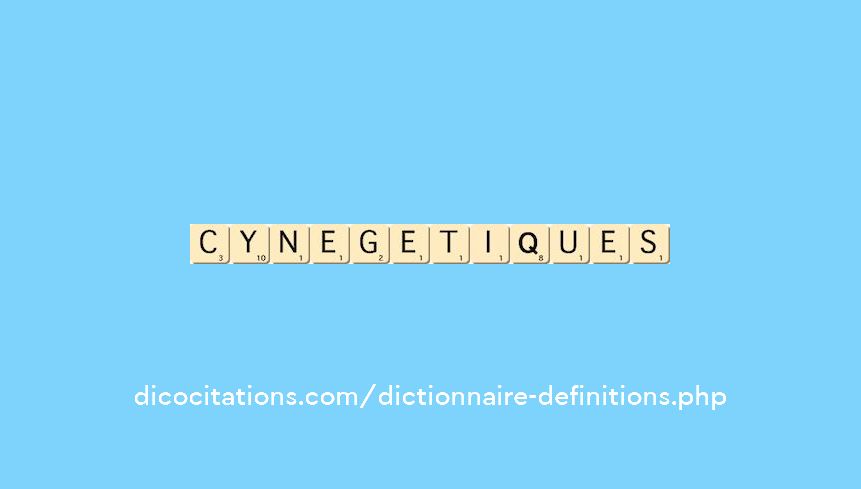 cynegetiques cynegetiques