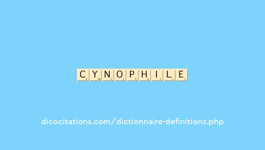 cynophile