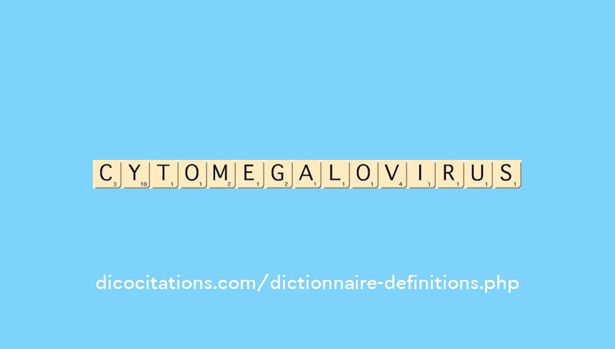 cytomegalovirus cytomegalovirus