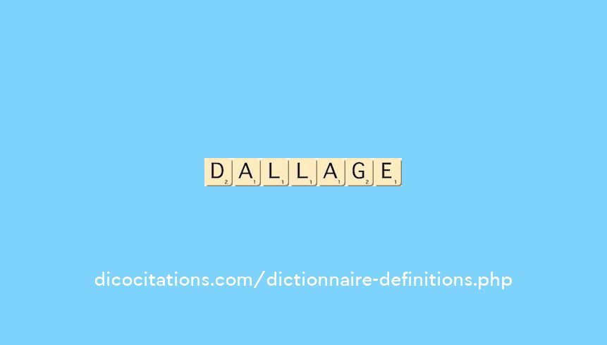 dallage