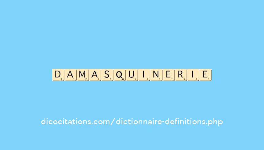 damasquinerie damasquinerie