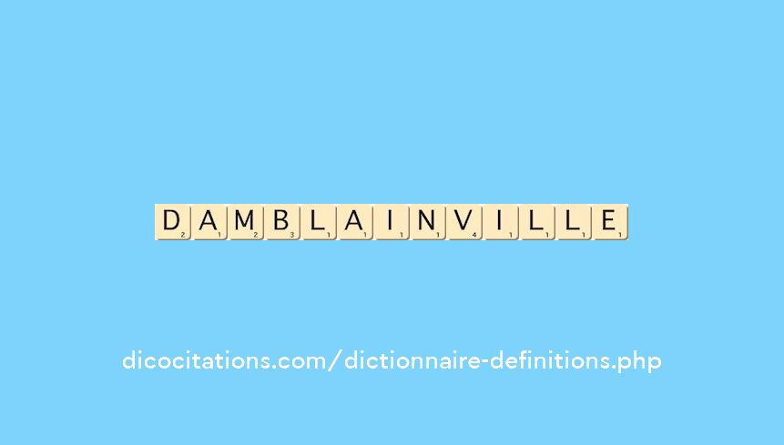 damblainville