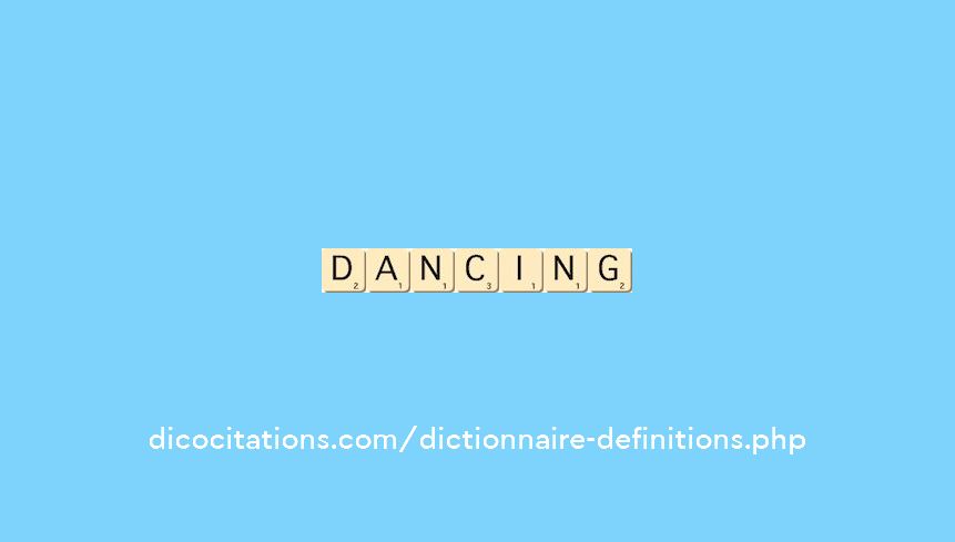 dancing dancing