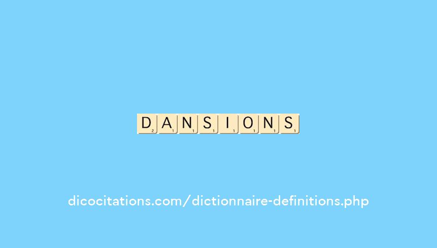 dansions dansions