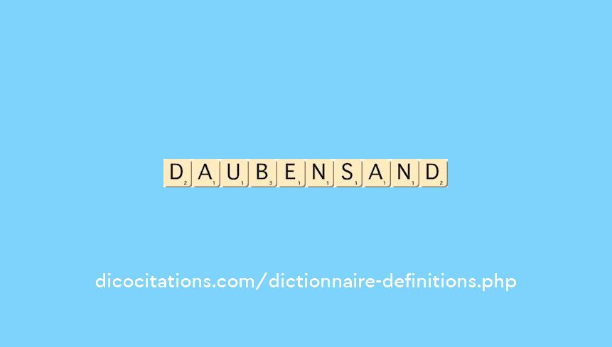 daubensand