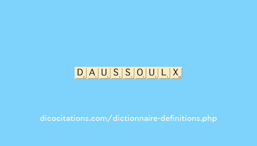 daussoulx daussoulx