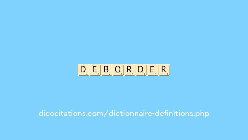 deborder