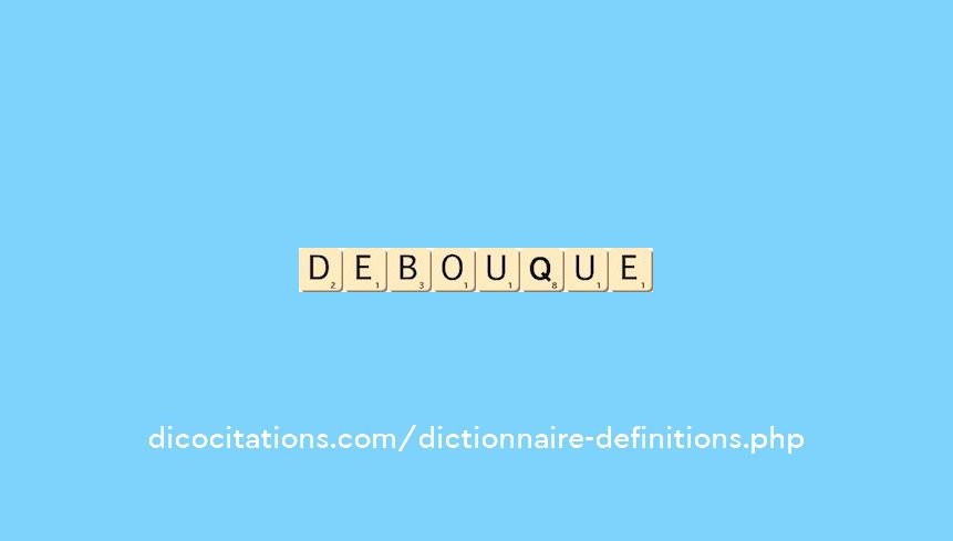 debouque debouque