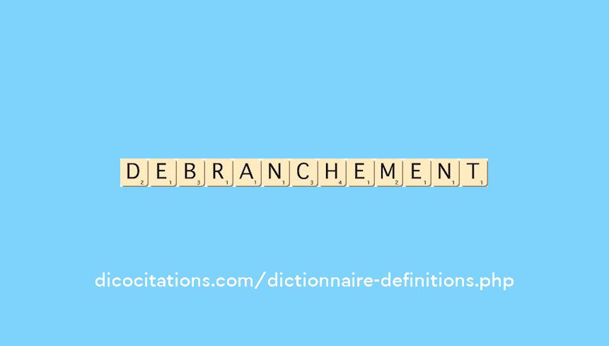 debranchement