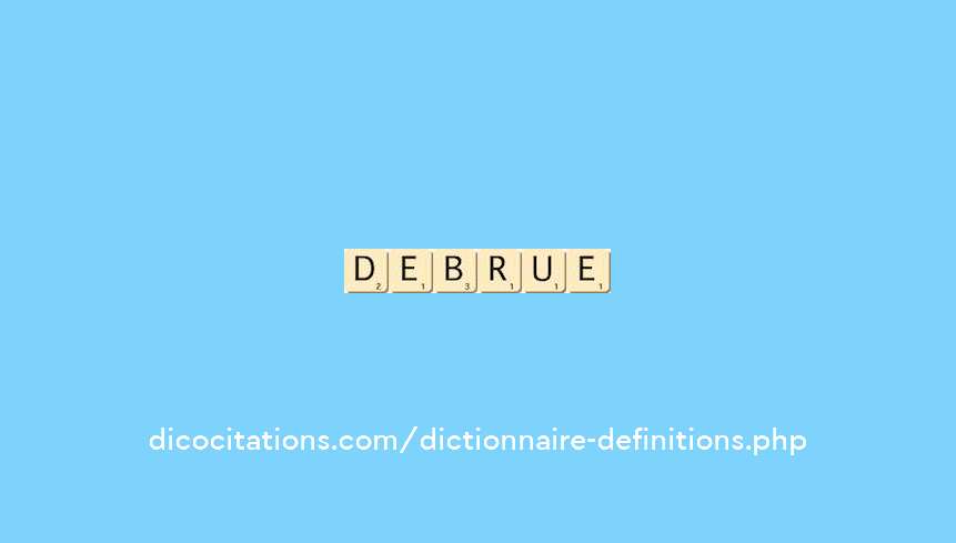 debrouille debrouille