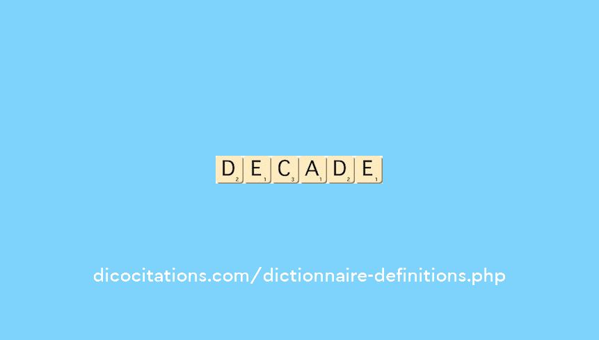 decade