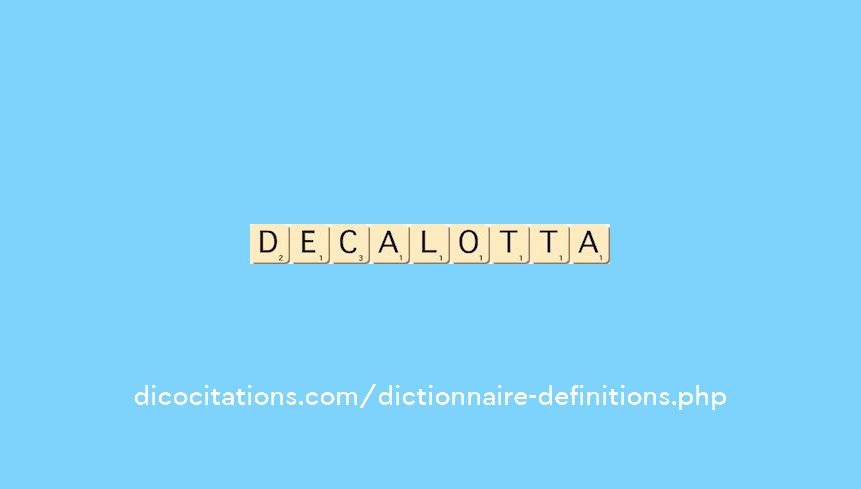 decalotta decalotta