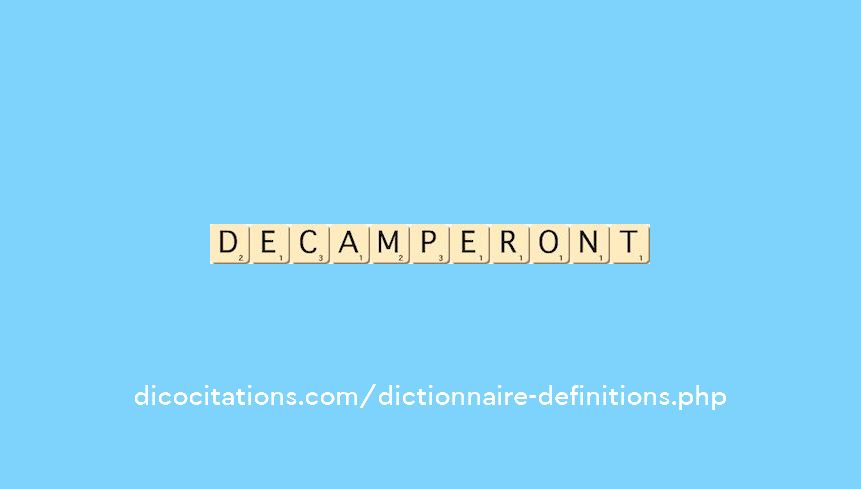 decamperont decamperont