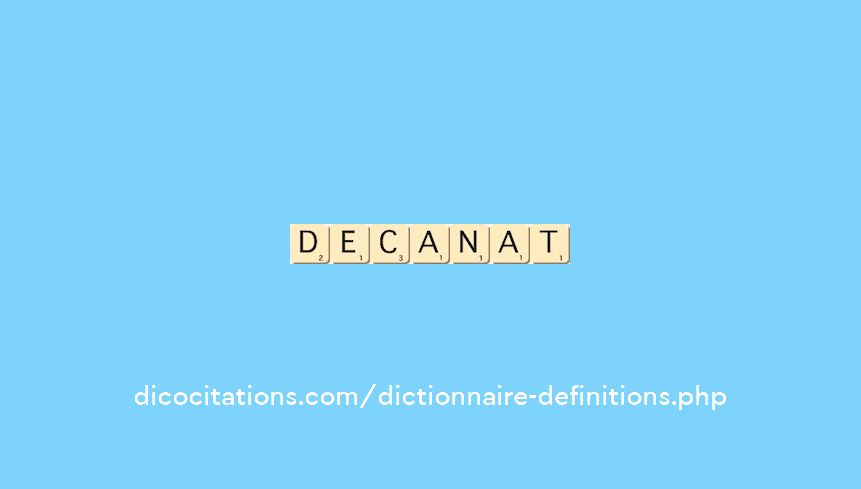 decanat