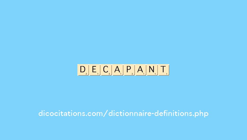 decapant decapant